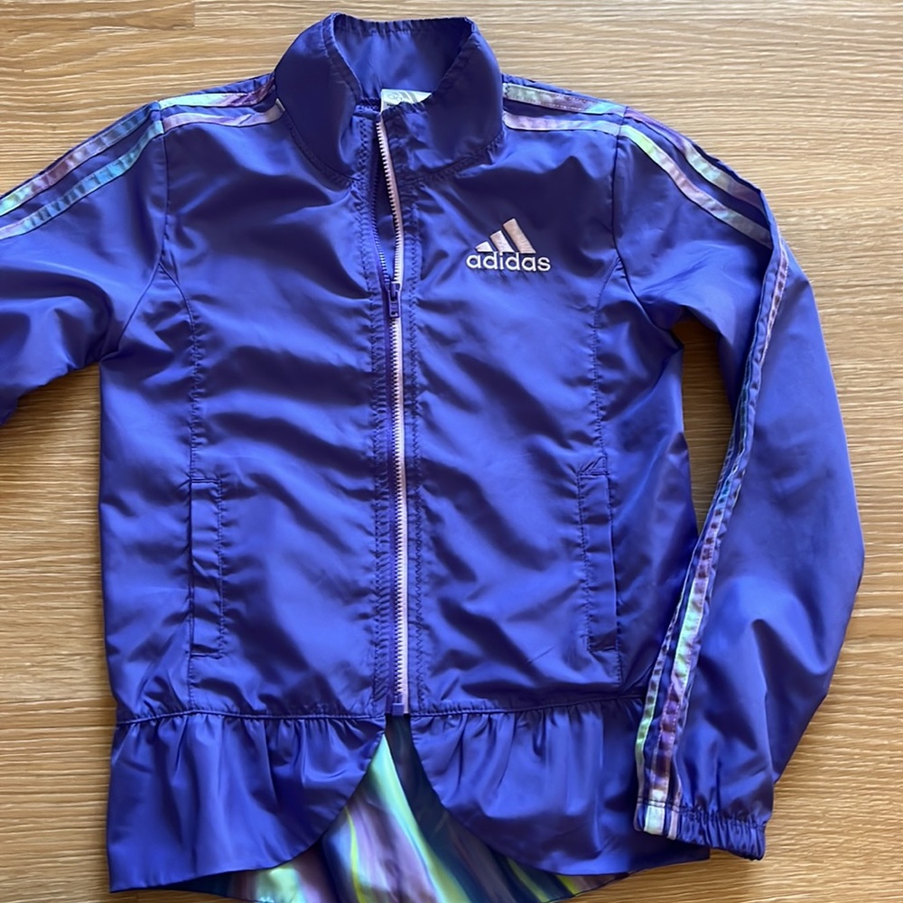 Girl’s Adidas windbreaker size 6x